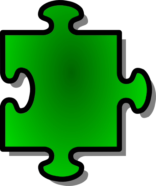 Jigsaw Red Puzzle Piece clip art Free Vector / 4Vector