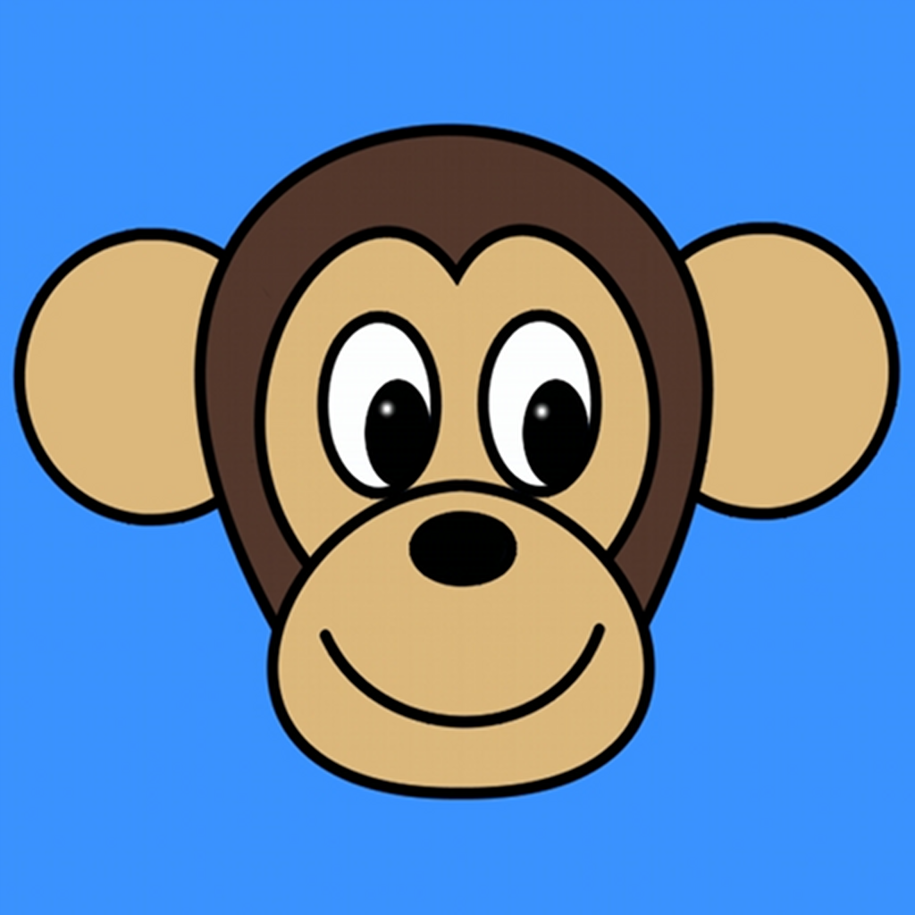 Cartoon Monkey Pictures For Kids