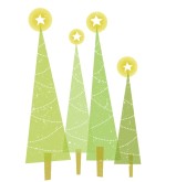 modern christmas tree clip art free - photo #34