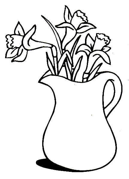 849 views Free printable flower coloring pages 3 : Fullcoloringpages.