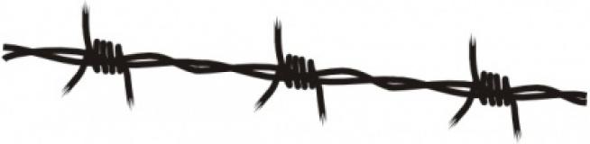 Barbed Wire Border Clip Art - ClipArt Best