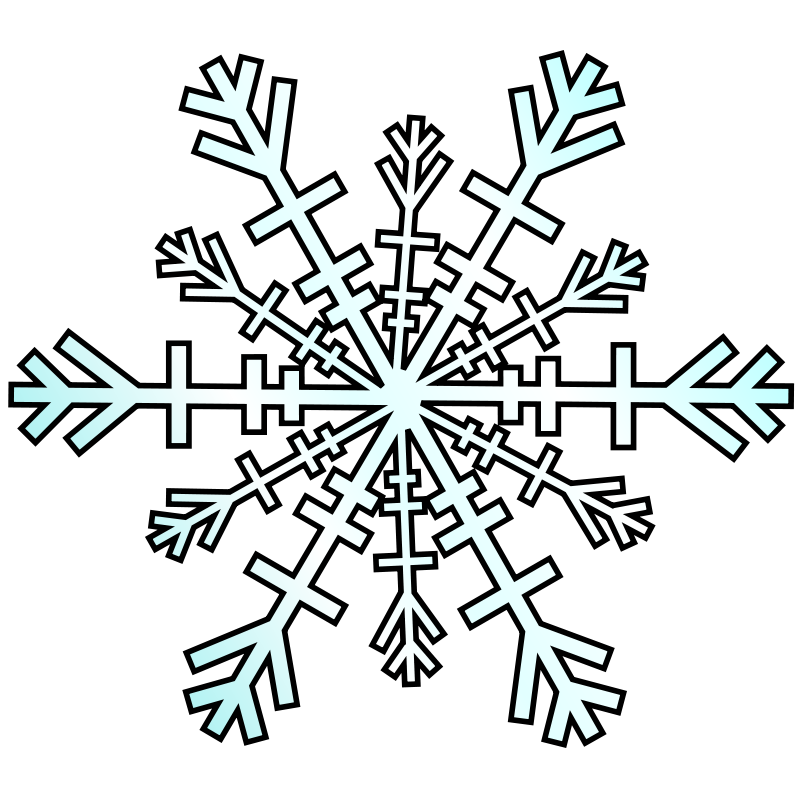 Snowflake Free Vector / 4Vector