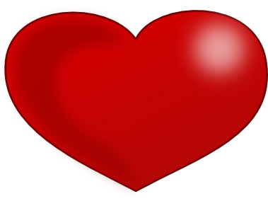 red heart clip art | Hostted