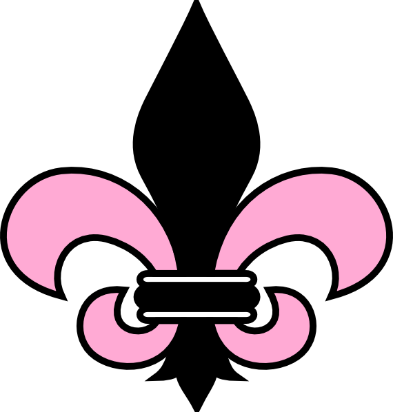 Fleur De Lis Clip Art - vector clip art online ...