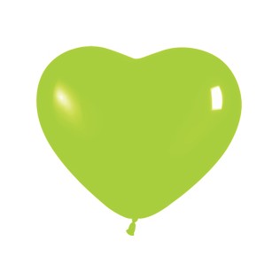 Heart 6 - Lime Green - 031 - 50pcs | Hearts | Sempertex