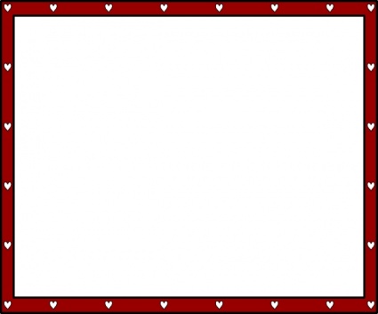Heart Borders Clip Art - ClipArt Best
