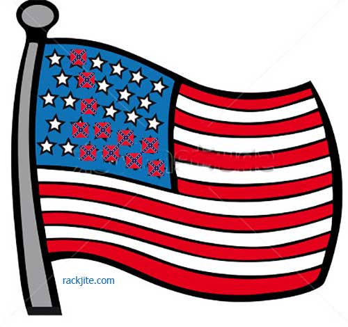American Election Flag, Rack Jite cartoon – Kick! – A Liberal Dose ...