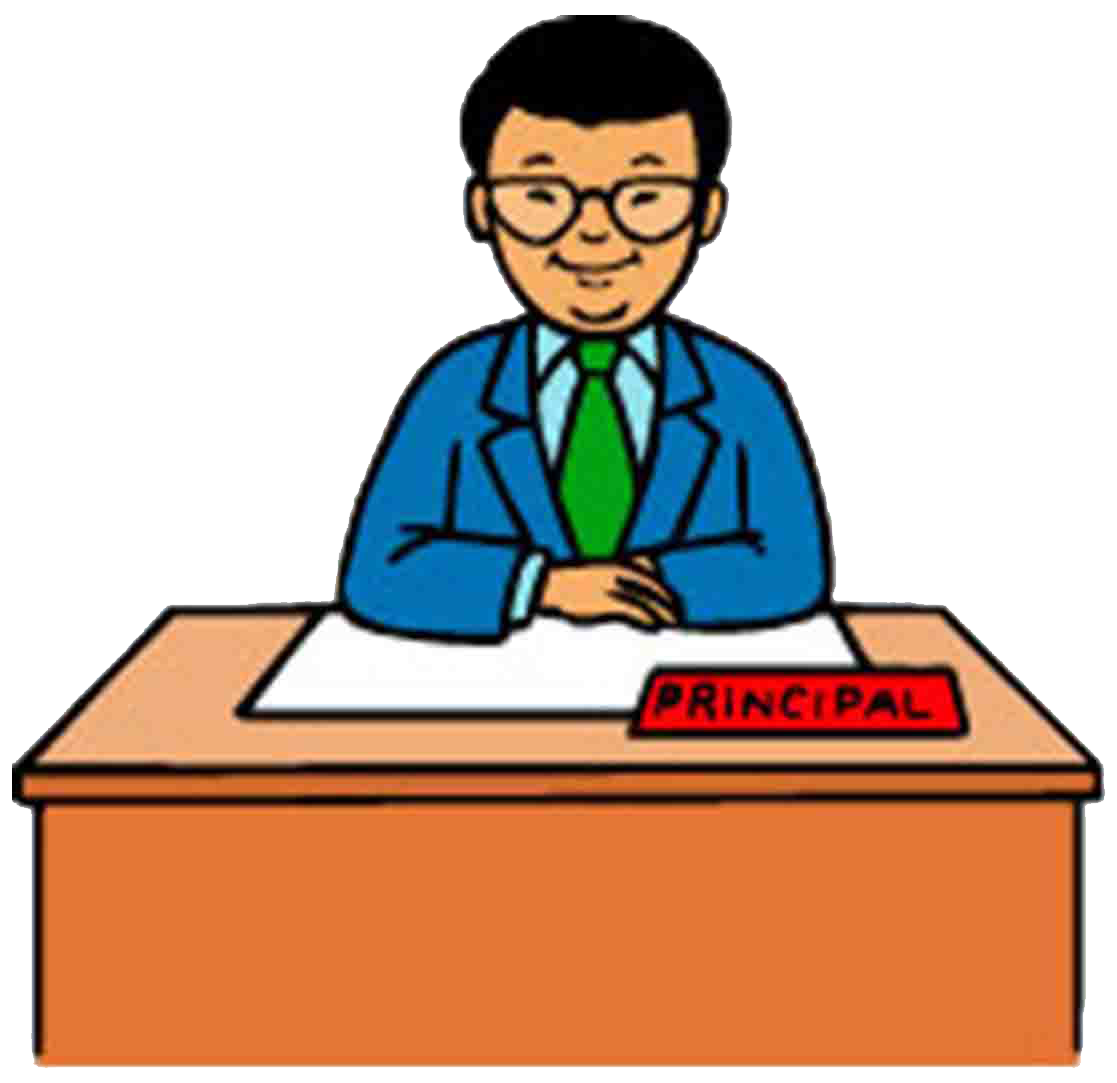 Principal Clipart Black And White - ClipArt Best