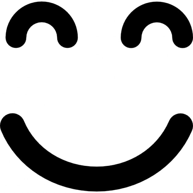 Emoticon square smiling face with closed eyes Icons | Free Download