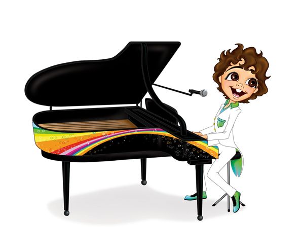 1000+ images about DIBUJOS | Grand pianos, Cartoon ...