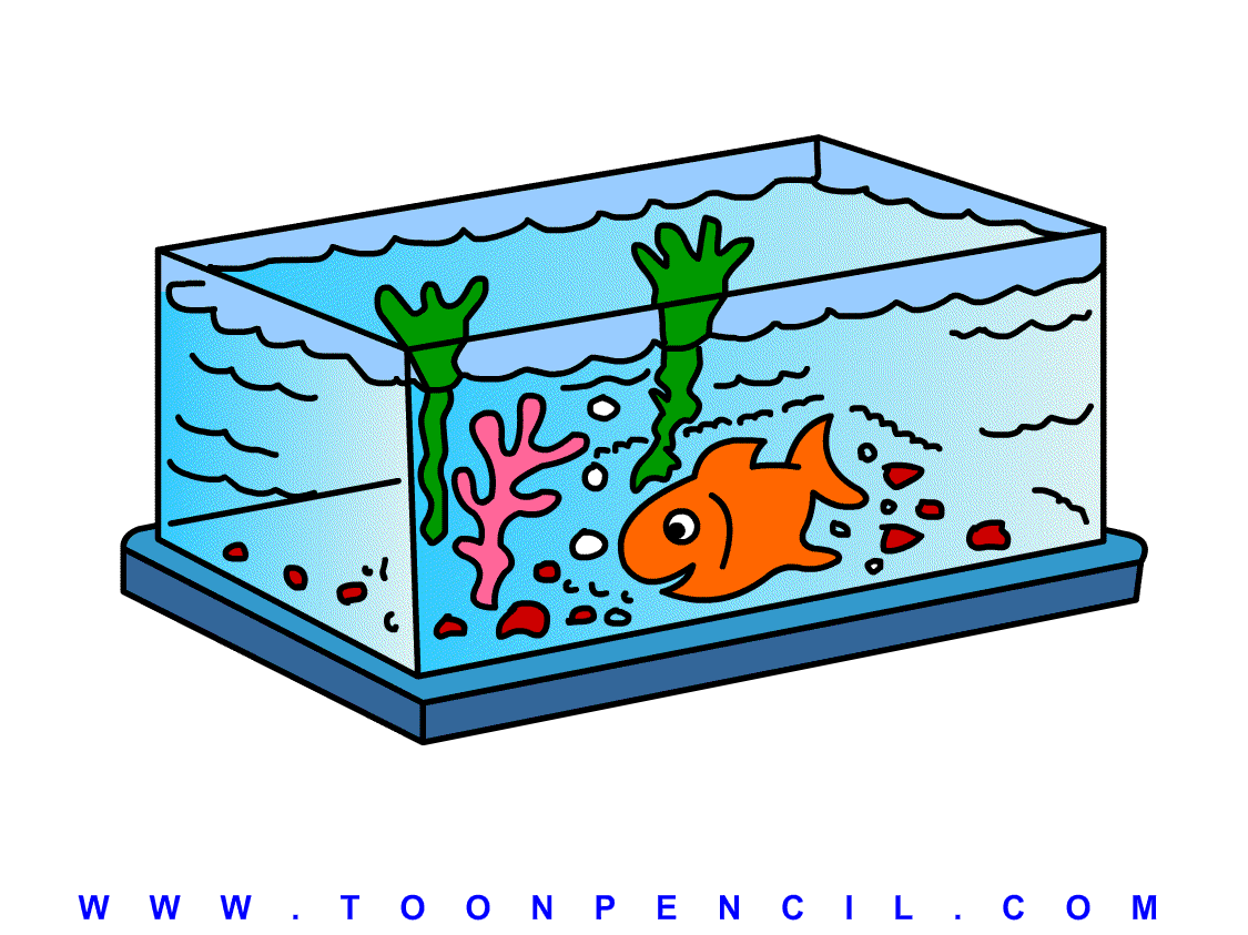 Fish Tank Clipart - Tumundografico