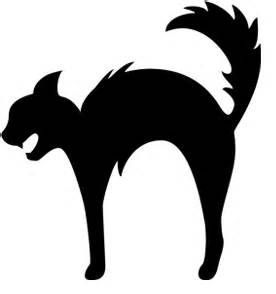 Halloween Black Cat Silhouette Clipart Panda Free Clipart Images ...