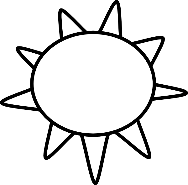 Sun Microsoft Drawing Clipart