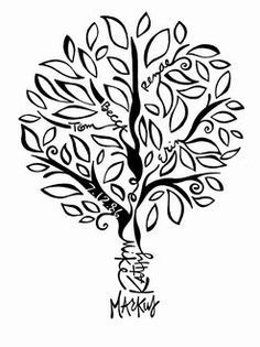 Family Tree Tattoos | Tree Tattoos ...