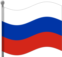 Russia Flag Waving Clip Art Download