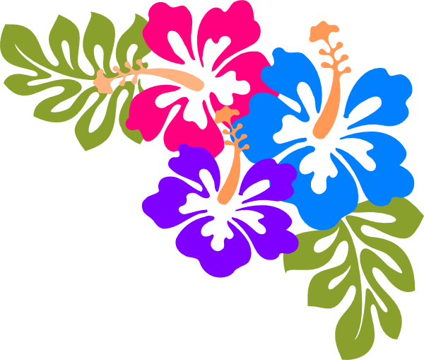 Hawaiian luau clip art