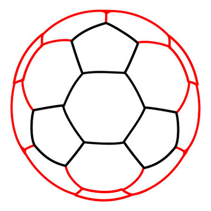 Printable Soccer Ball Template Clipart - Free to use Clip Art Resource