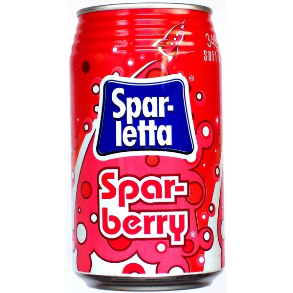Sparletta Sparberry Soda - Cans - 6 x 340ml - Out of Africa ...