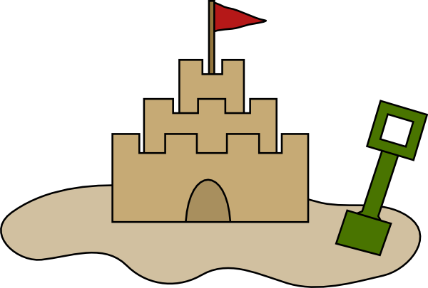 Sand Castle Clipart