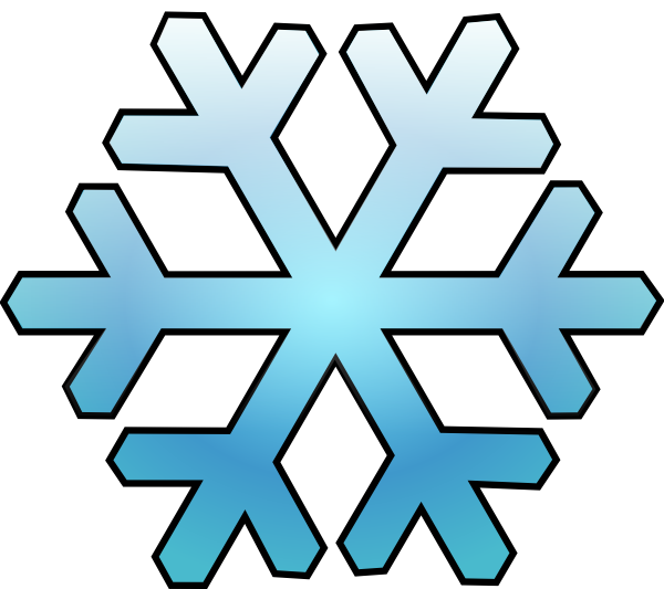 Snowflakes clipart vector