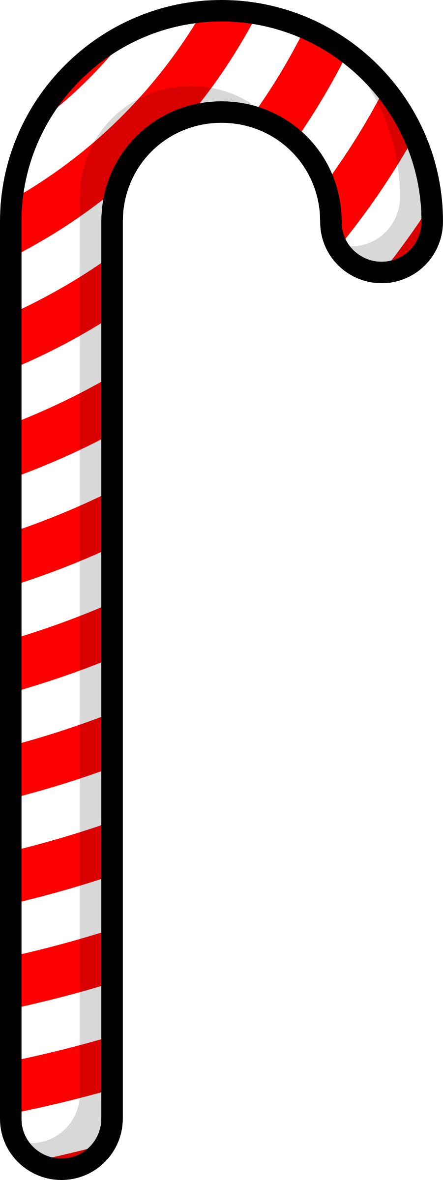 Clipart - Candy cane