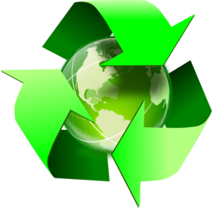 Clip art recycle symbol