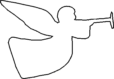 Angel Stencil Free Christmas Angel Stencil To Print And Cut Out ...