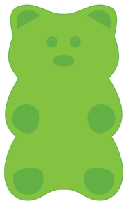How to Create a Gummy Bear using Photoshop and Illustrator ~ Inspired