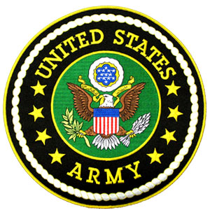 United States Army Logo Back Patch