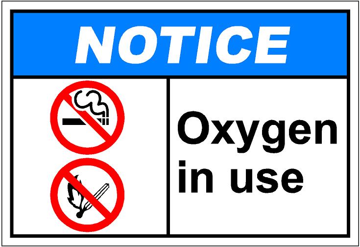 Oxygen Signs Printable Free Uk