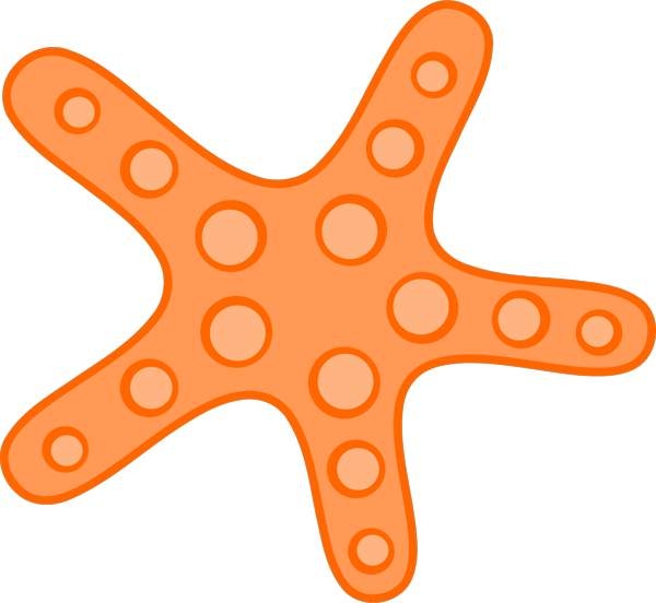 Free Starfish Clipart - Tumundografico