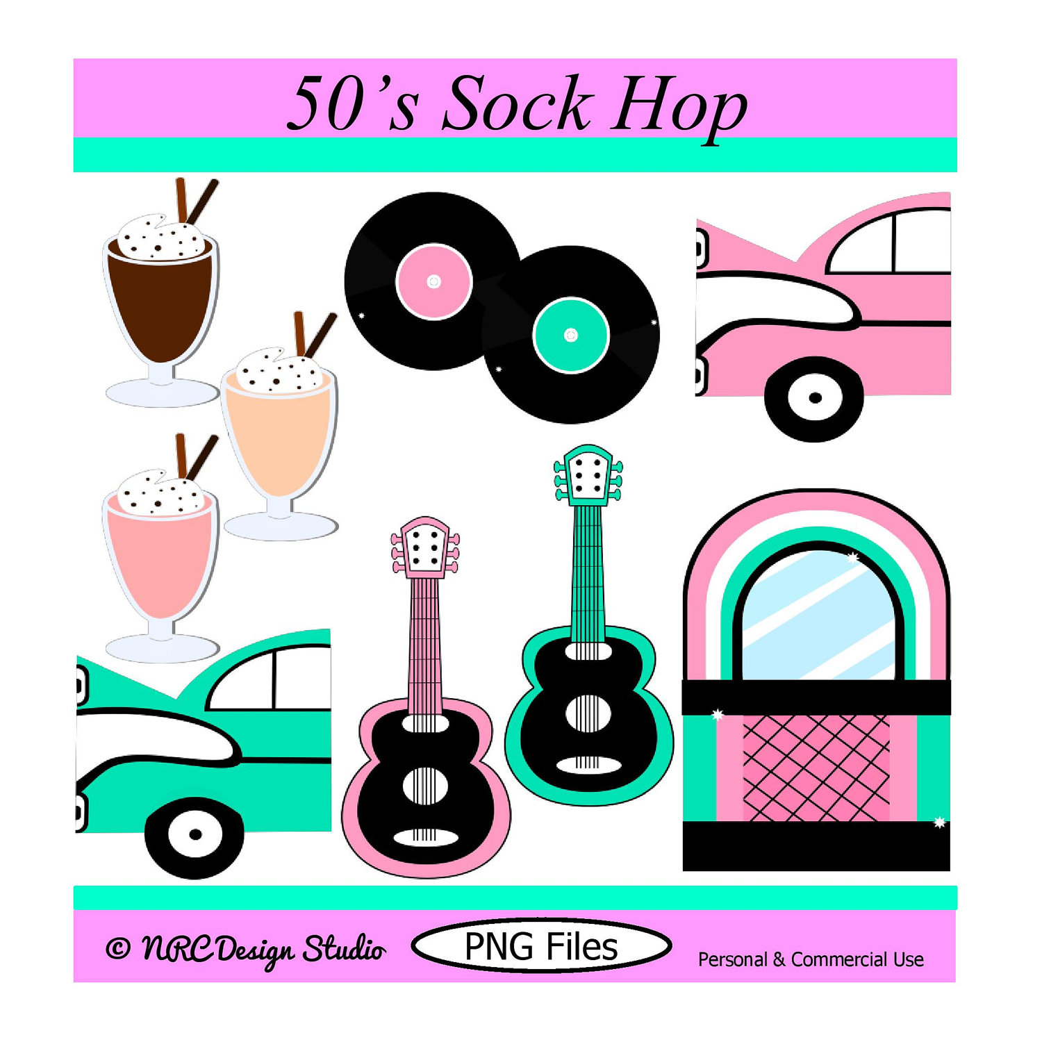 Free 50s clip art