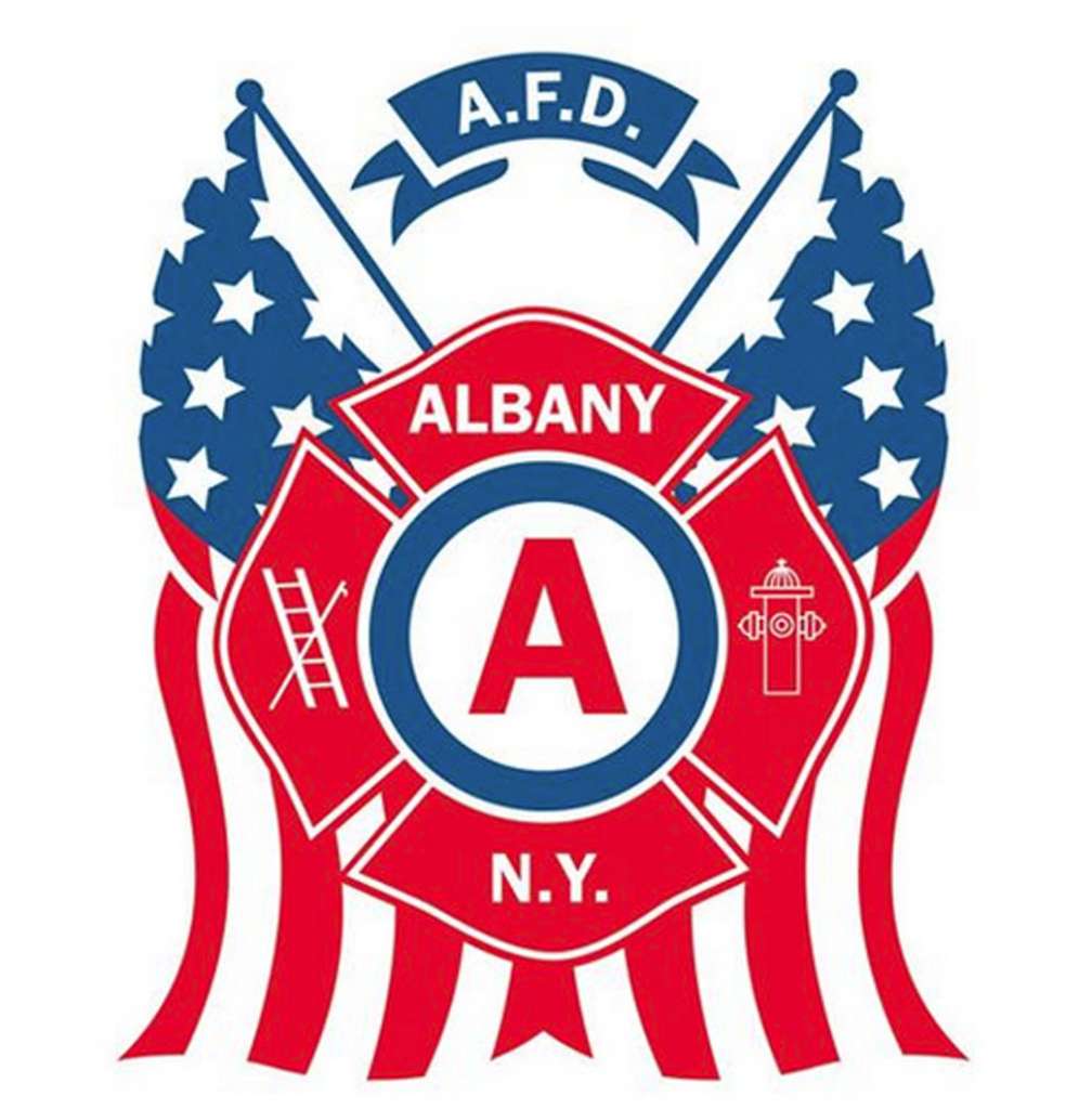 Albany New York firefighters union removed "rebel flag" from logo ...