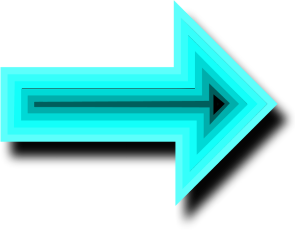 436 views arrow pointing right - vector Clip Art