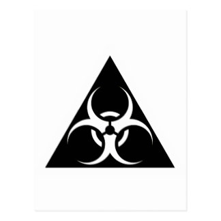 Bio Hazard Symbol Postcards | Zazzle