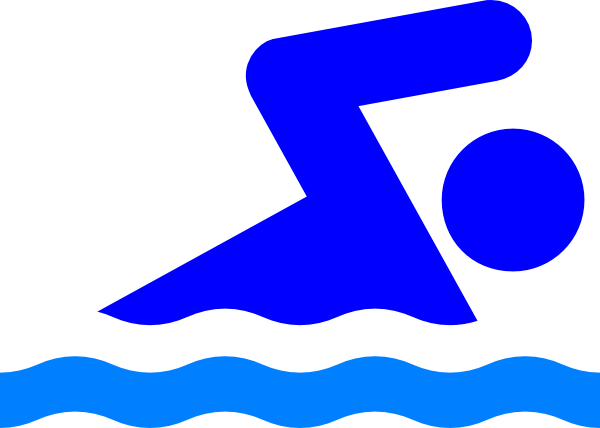 Swimming Cartoon Clipart
