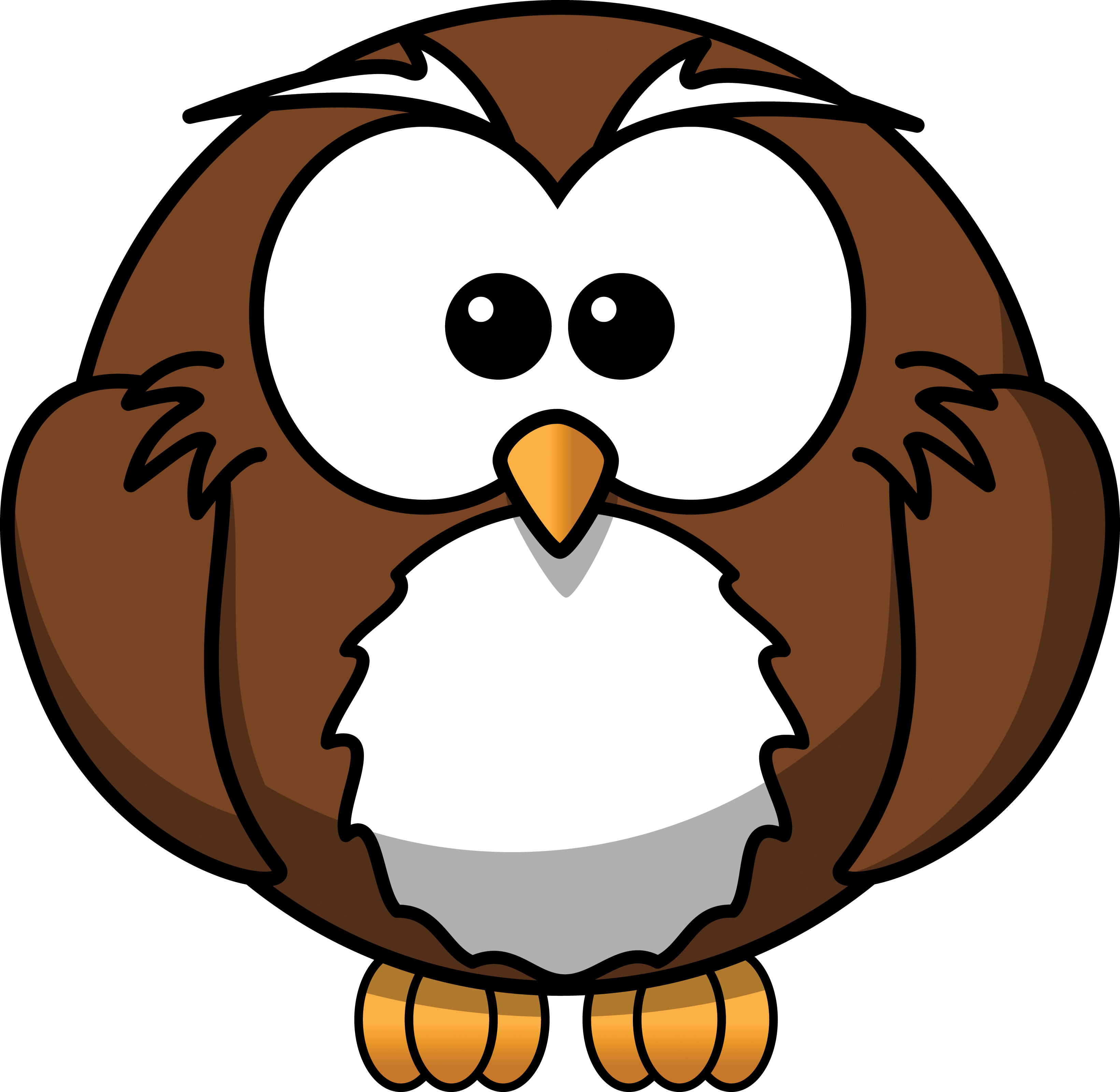 Clip art of owl