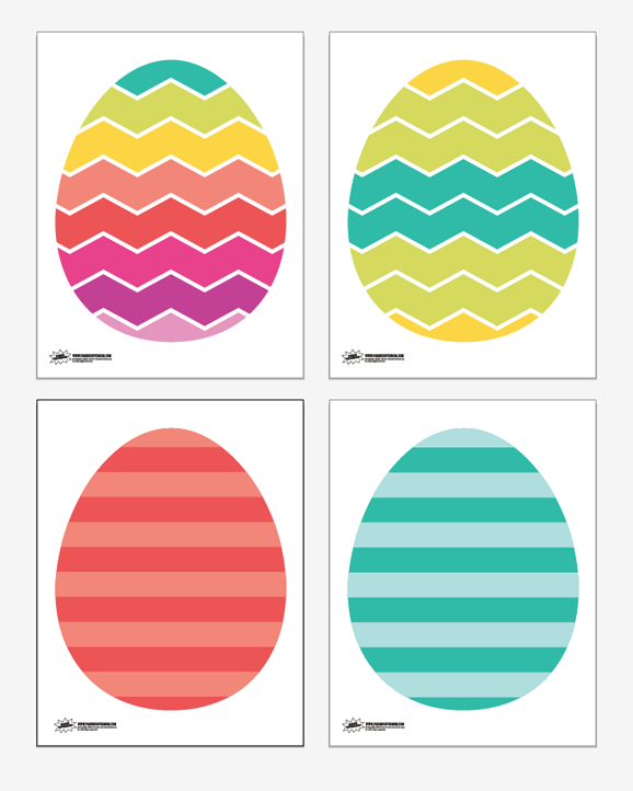 Free Printable Easter Egg Lacing Activity - Paging Supermom