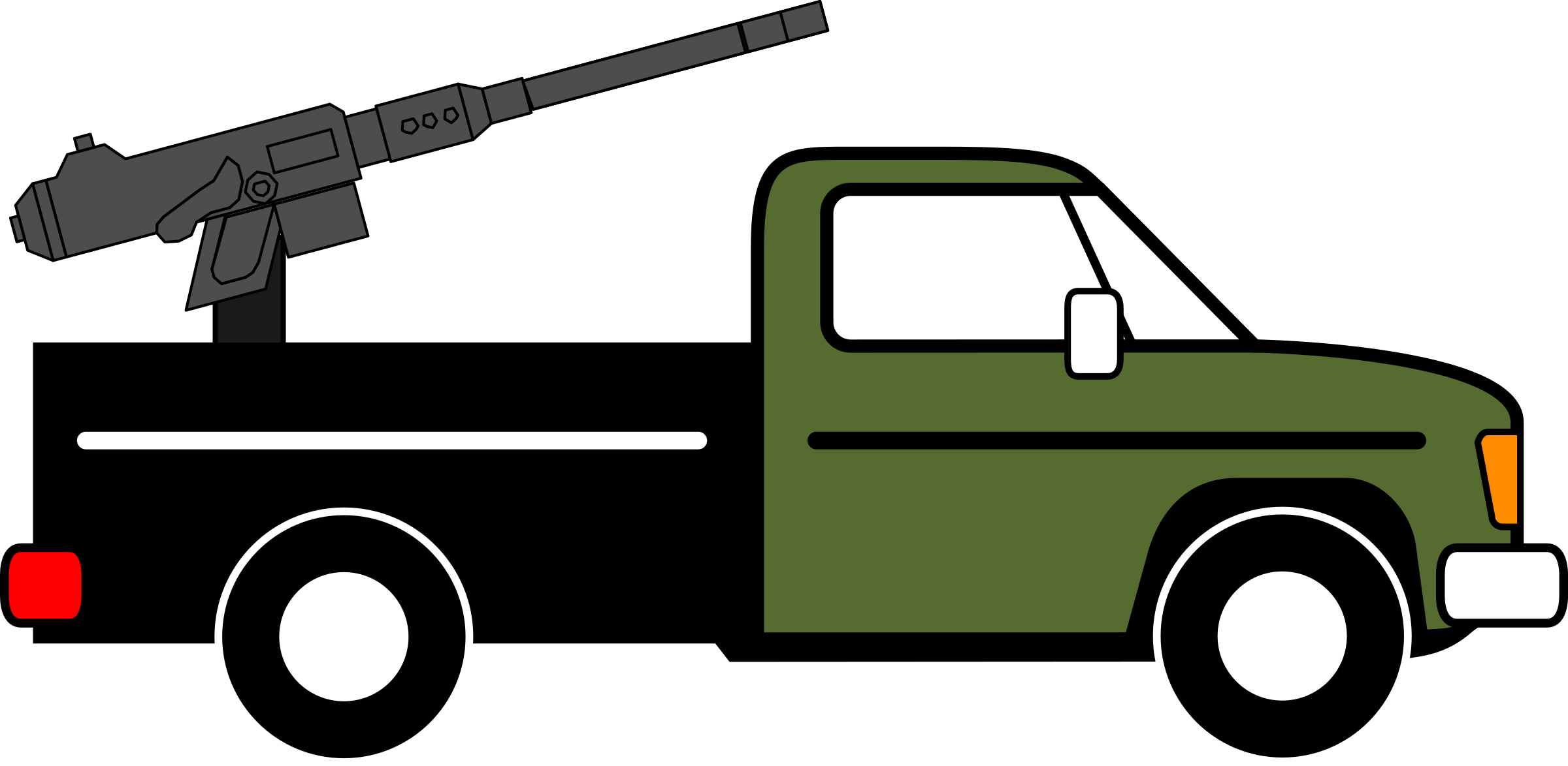 Clipart - Technical, modified from pickup truck