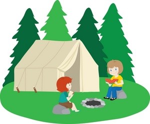 Camping animated camp clip art dromfip top - Clipartix