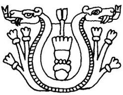 Aztec Tattoo Designs Part III Fire Quetzalcoatl Two Headed Serpent ...