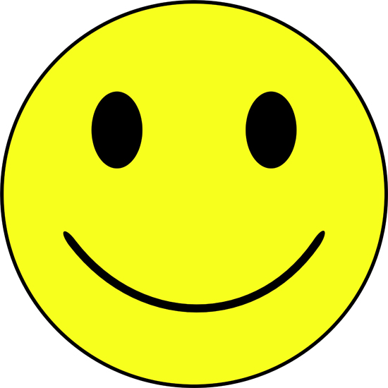 Smiley Face Shape Stencil - stencilease. - ClipArt Best - ClipArt Best