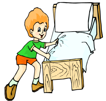 Make bed animated picture - Free Clipart Images