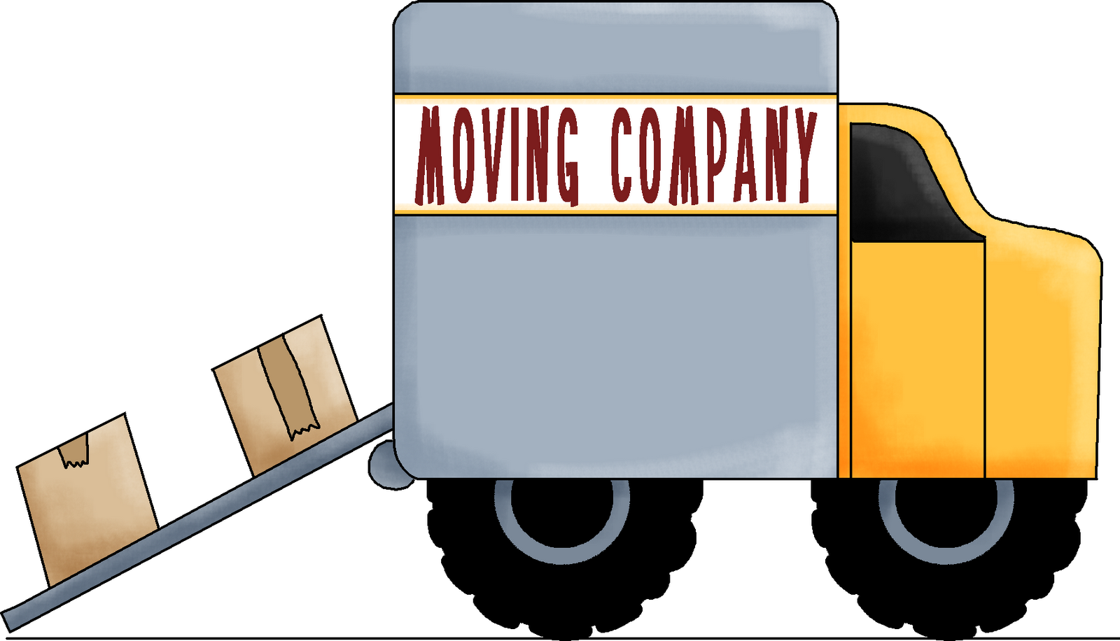 Moving Van Clipart - Cliparts and Others Art Inspiration