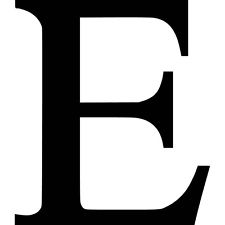 E In Greek Letter - ClipArt Best