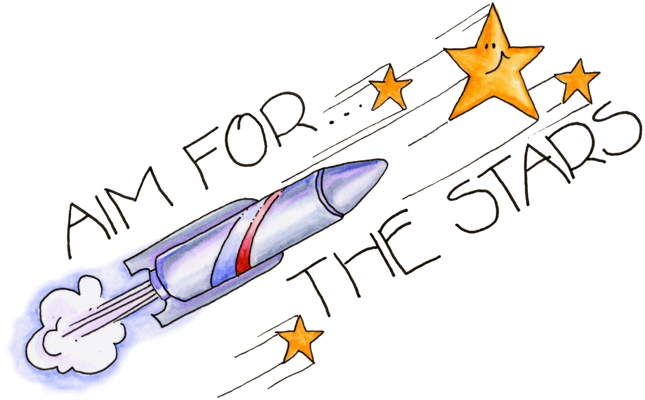 Aim for the Stars Clip Art – Clipart Free Download