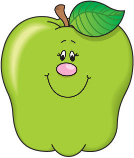 Green Apple Clipart - Free Clipart Images