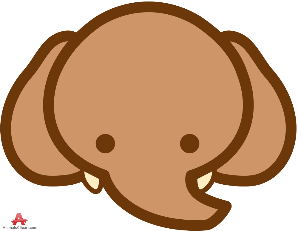 507 views Elephant Head Icon Design | Free Clipart Design Download