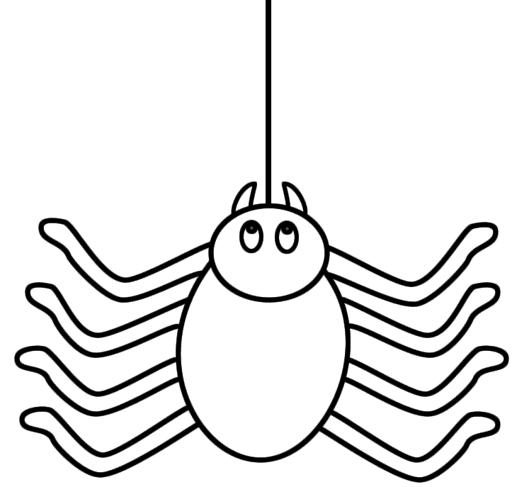 Printable Spiders - AZ Coloring Pages