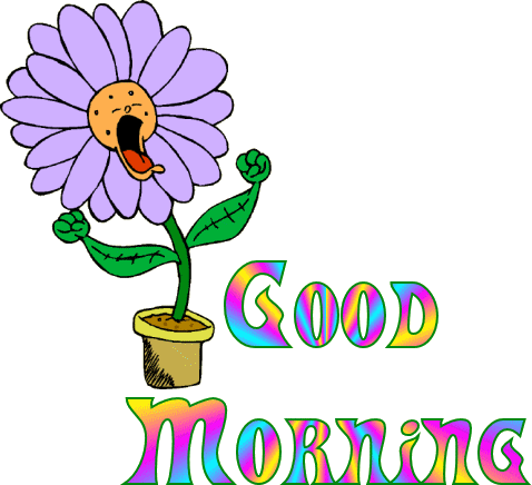 Free good morning clipart